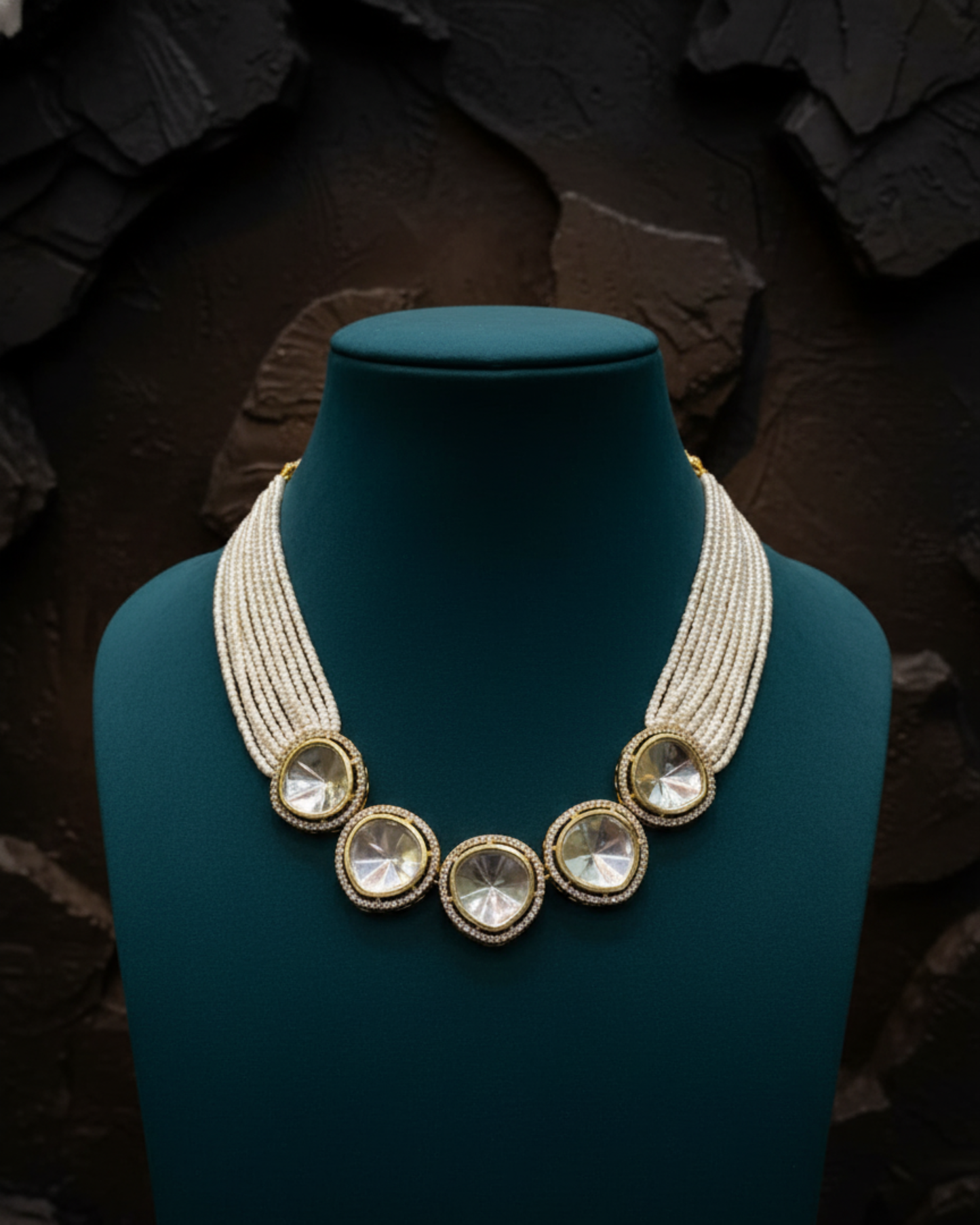 Zahra Uncut Kundan Choker