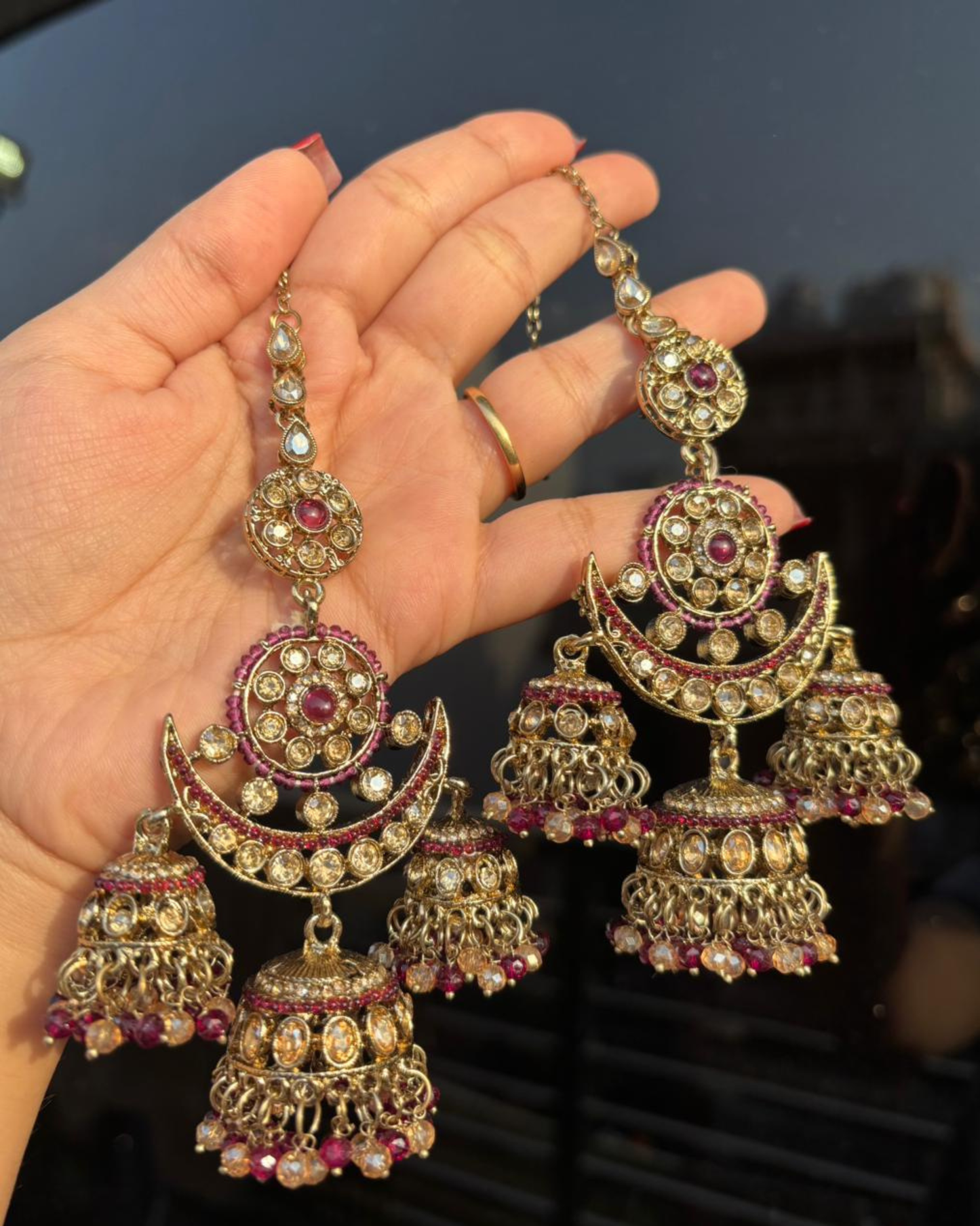 Aadhya Chand Jhumkas