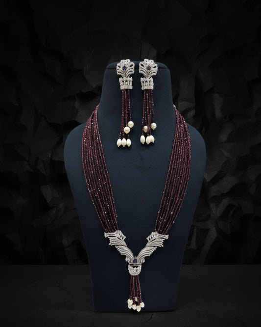 Aarvika Royale Beaded Neckpiece Zestro