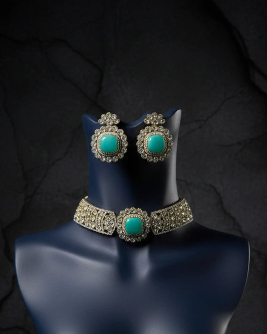Adiva Heirloom Choker Set Zestro