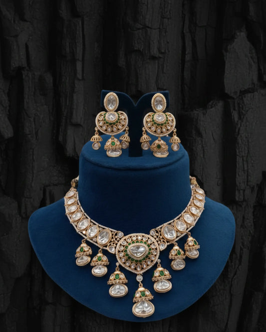 Anantya Kundan Heritage Set Zestro