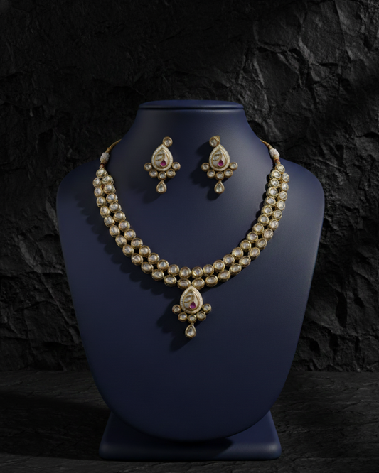 Classic Kundan Necklace Set