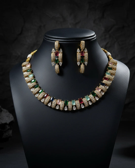 Elan Royale Necklace Set Zestro