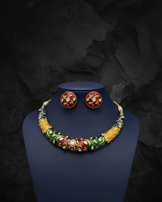 Kalapushp Necklace Set Zestro