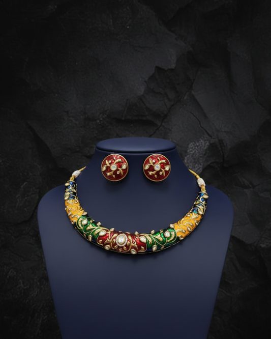 Kalapushp Necklace Set