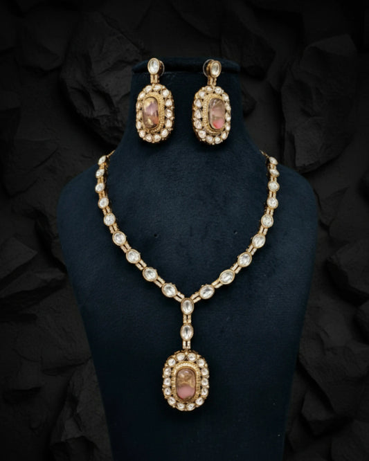 Nandini Heritage Pendant Set Zestro