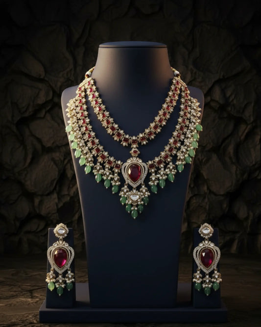 Riwaayat Bridal Necklace Set Zestro
