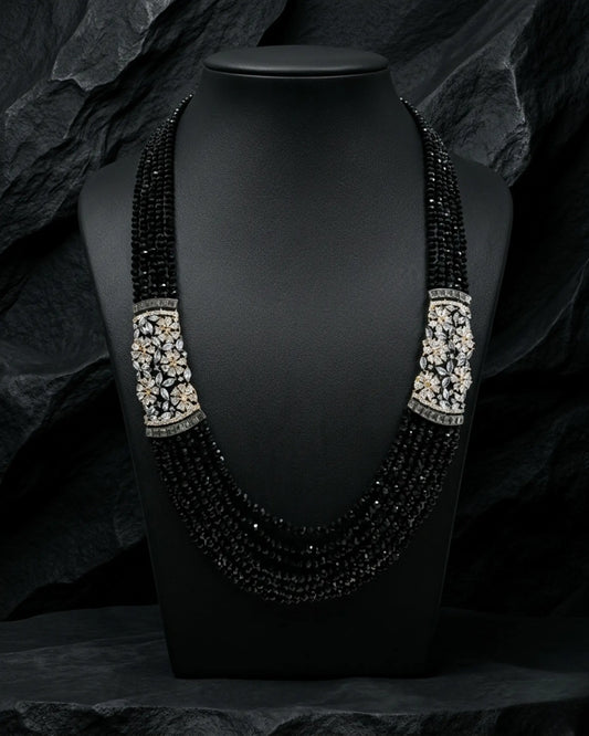 Ruhi Onyx Mala Set Zestro