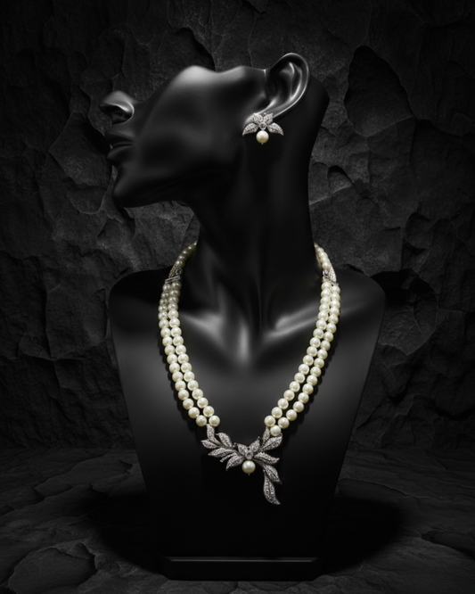 Shahi Pearl Blossom Set