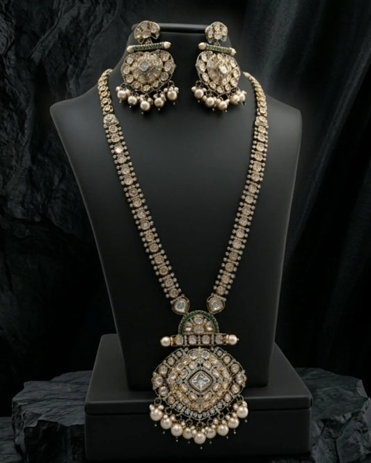 Vaidehi Royal Long Necklace Set Zestro