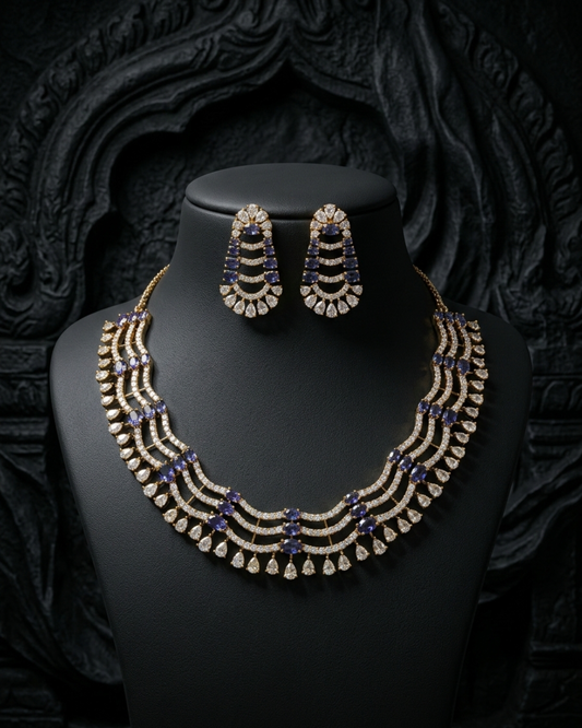 Vama AD Necklace Set