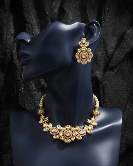 Vasudha Royale Choker Set Zestro