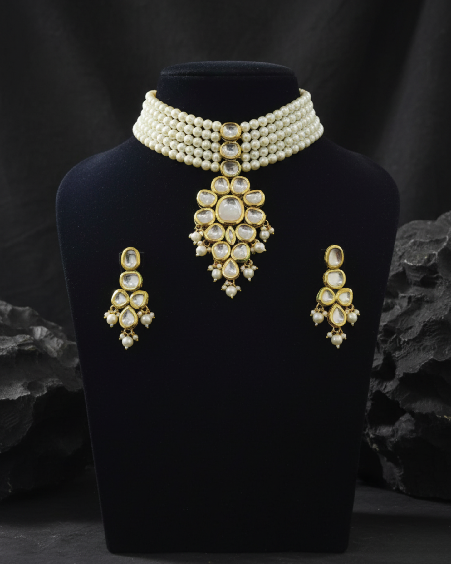 Ruhani Kundan Polki Choker