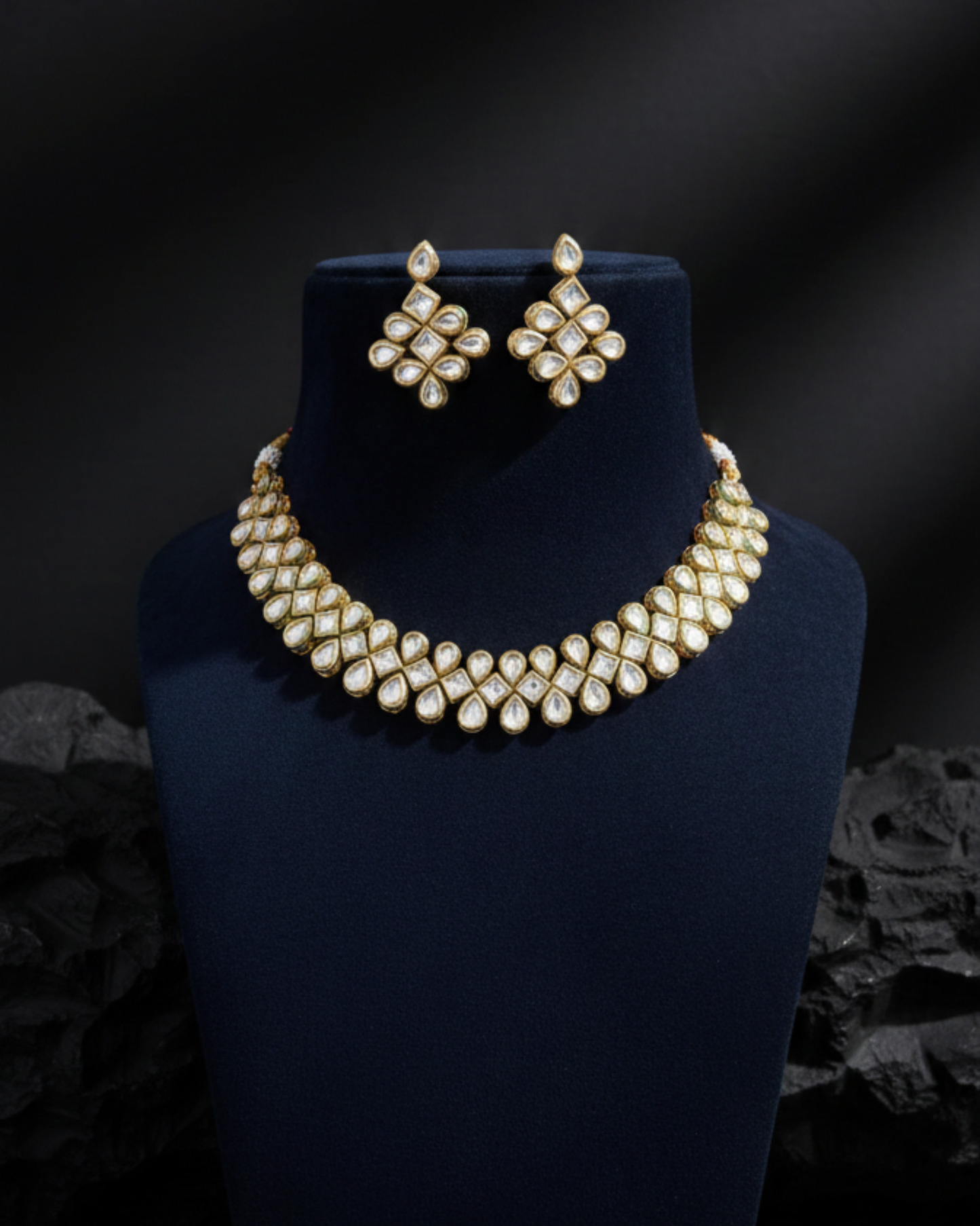 Siara Shimmer Kundan Set