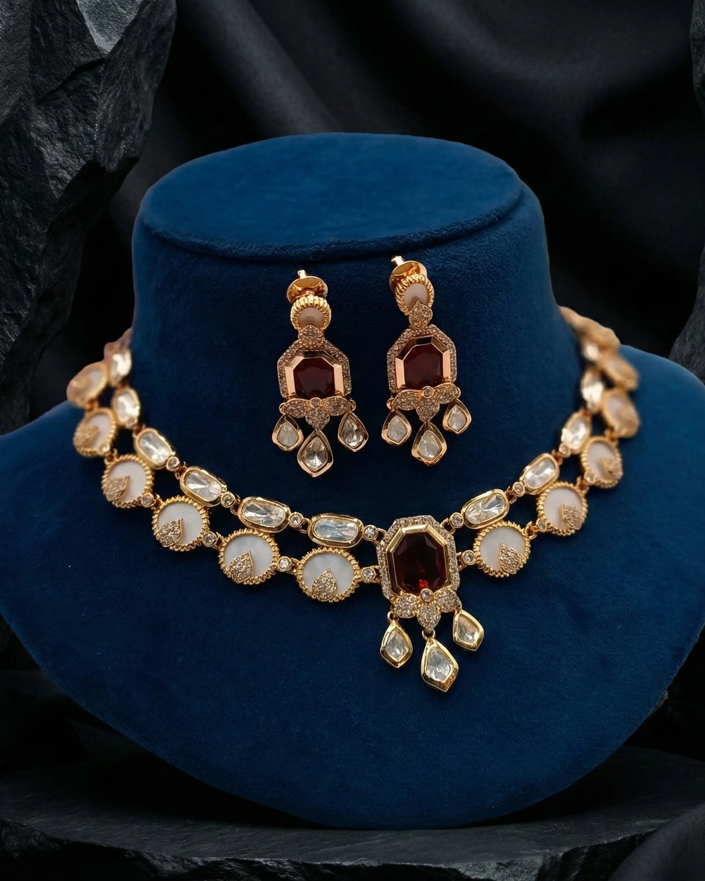 Vedhika Mother-of-Pearl Grace Set Zestro