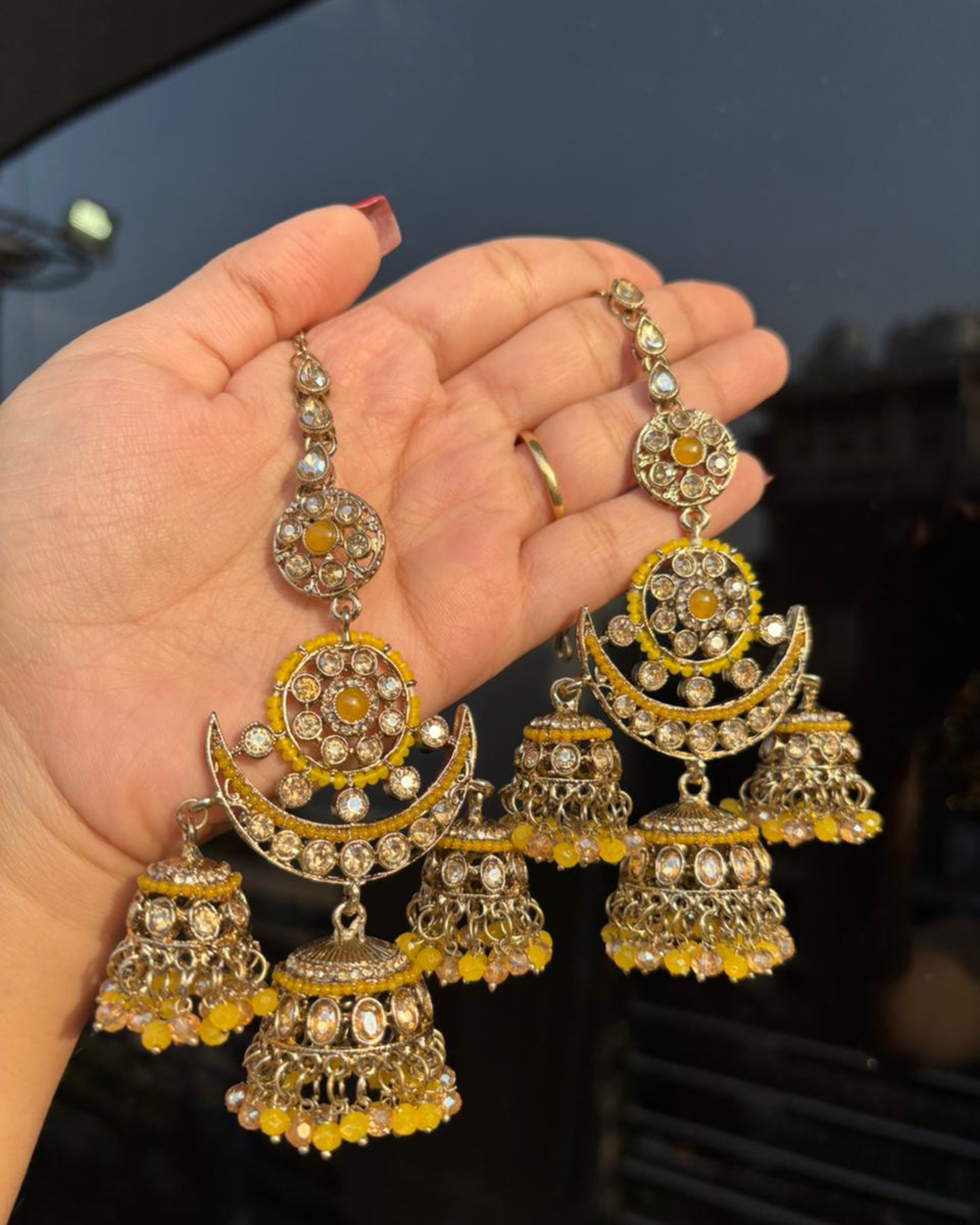 Aadhya Chand Jhumkas
