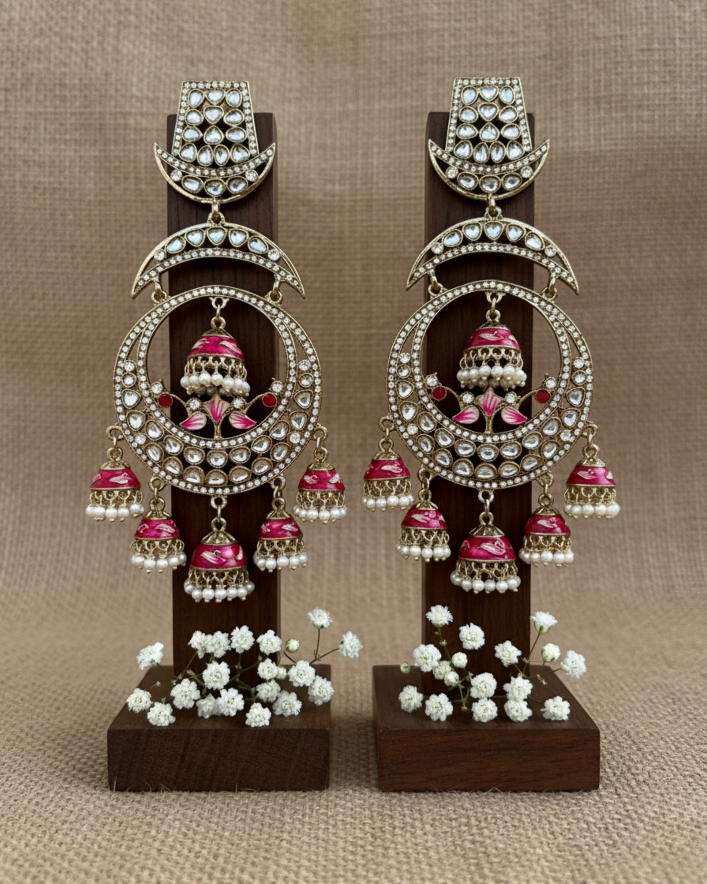 Royal Long Chand Jhumkas