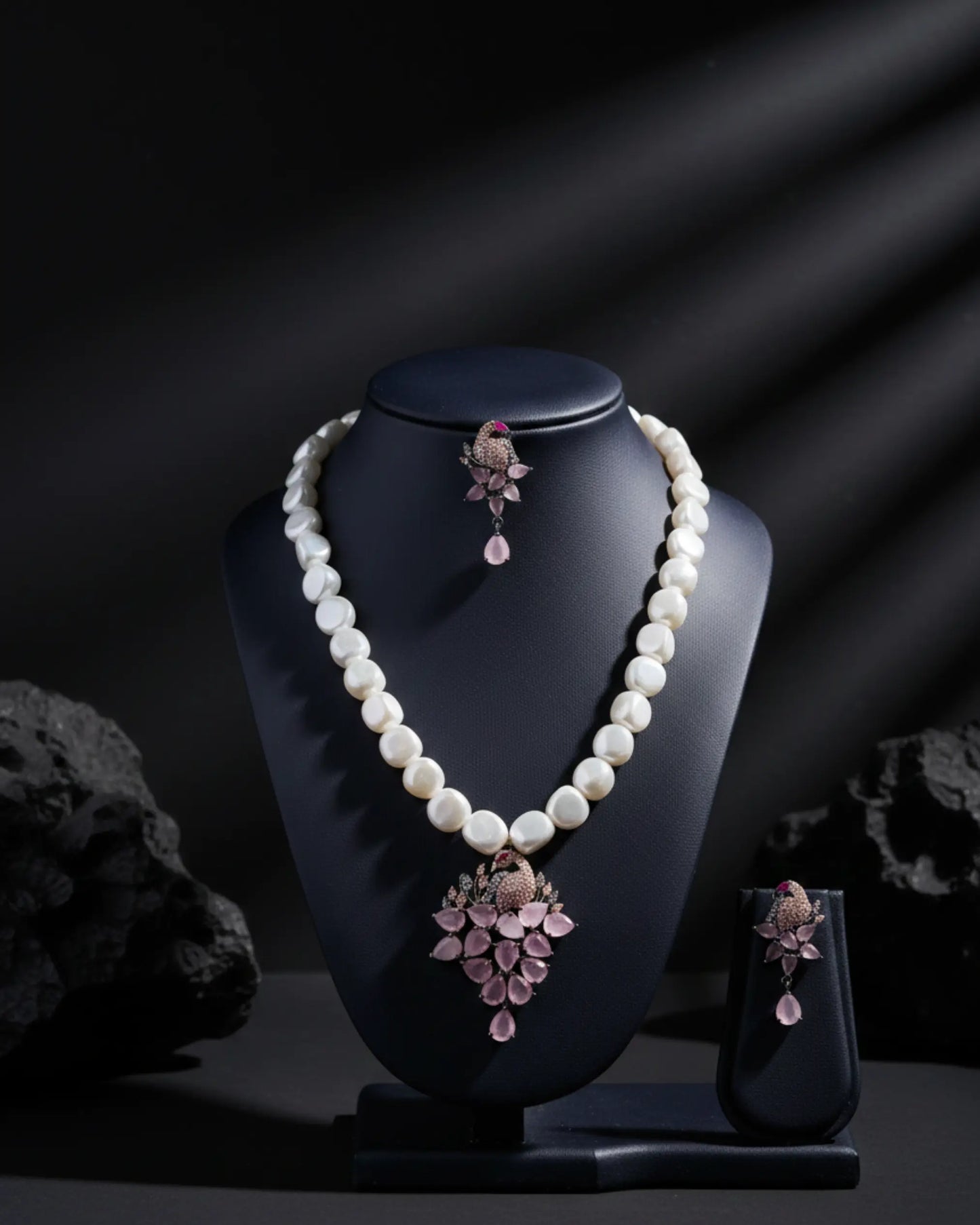 Ziya Elegant Pearl Set Zestro