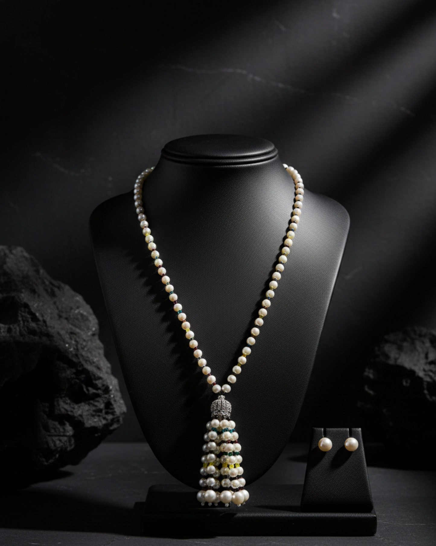 Pearl Fall Tassel Set