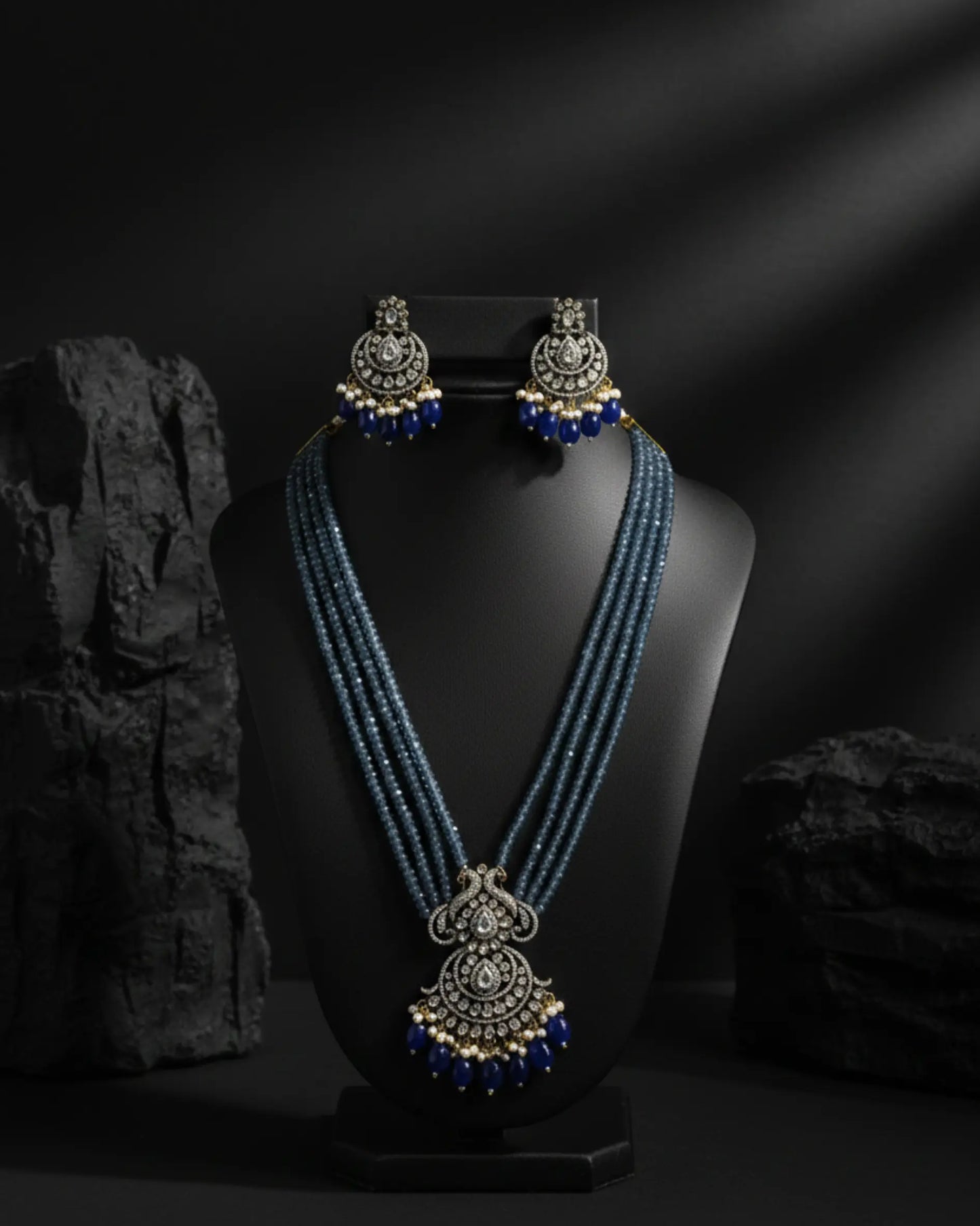Rajputana Mayur Mala Set Zestro