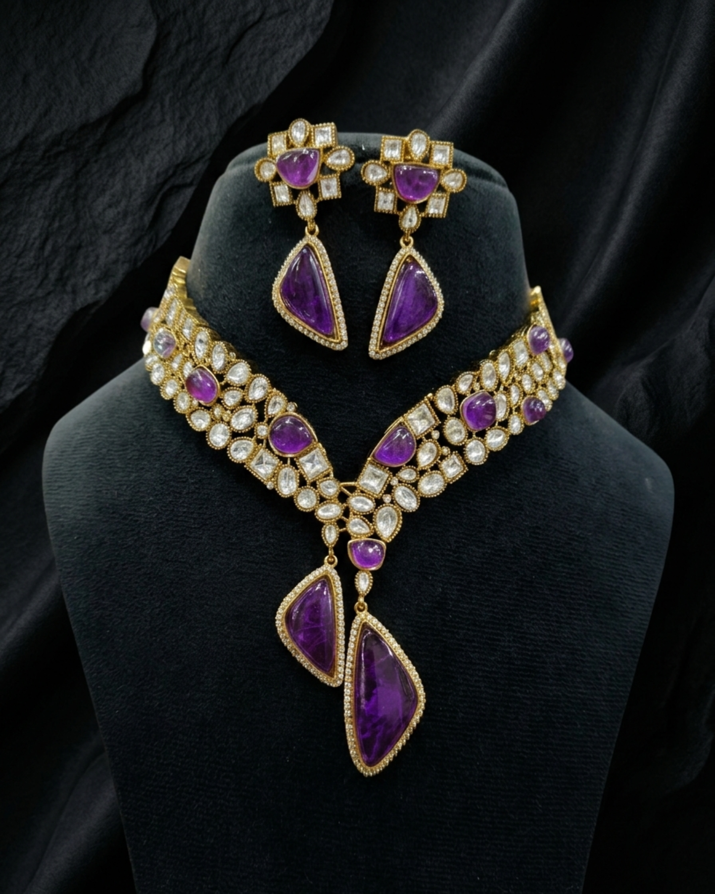 Royal Drop Necklace Set