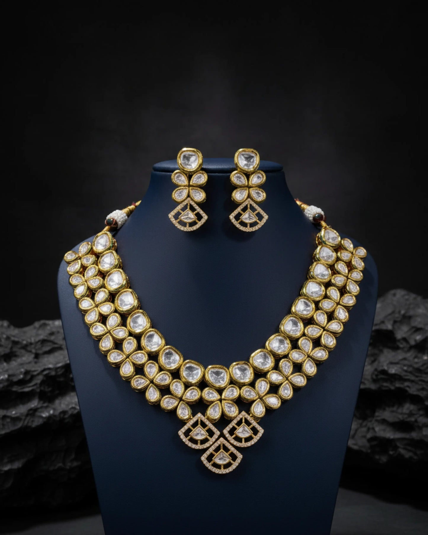 Aaradhya Kundan Necklace Set Zestro