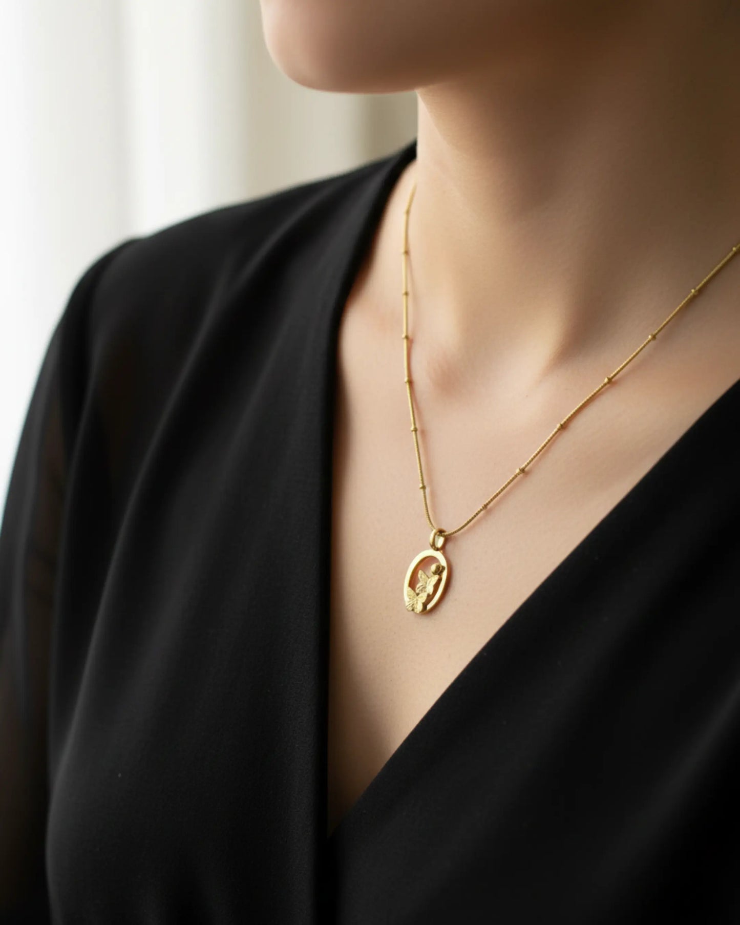 Butterfly Embrace Necklace Zestro