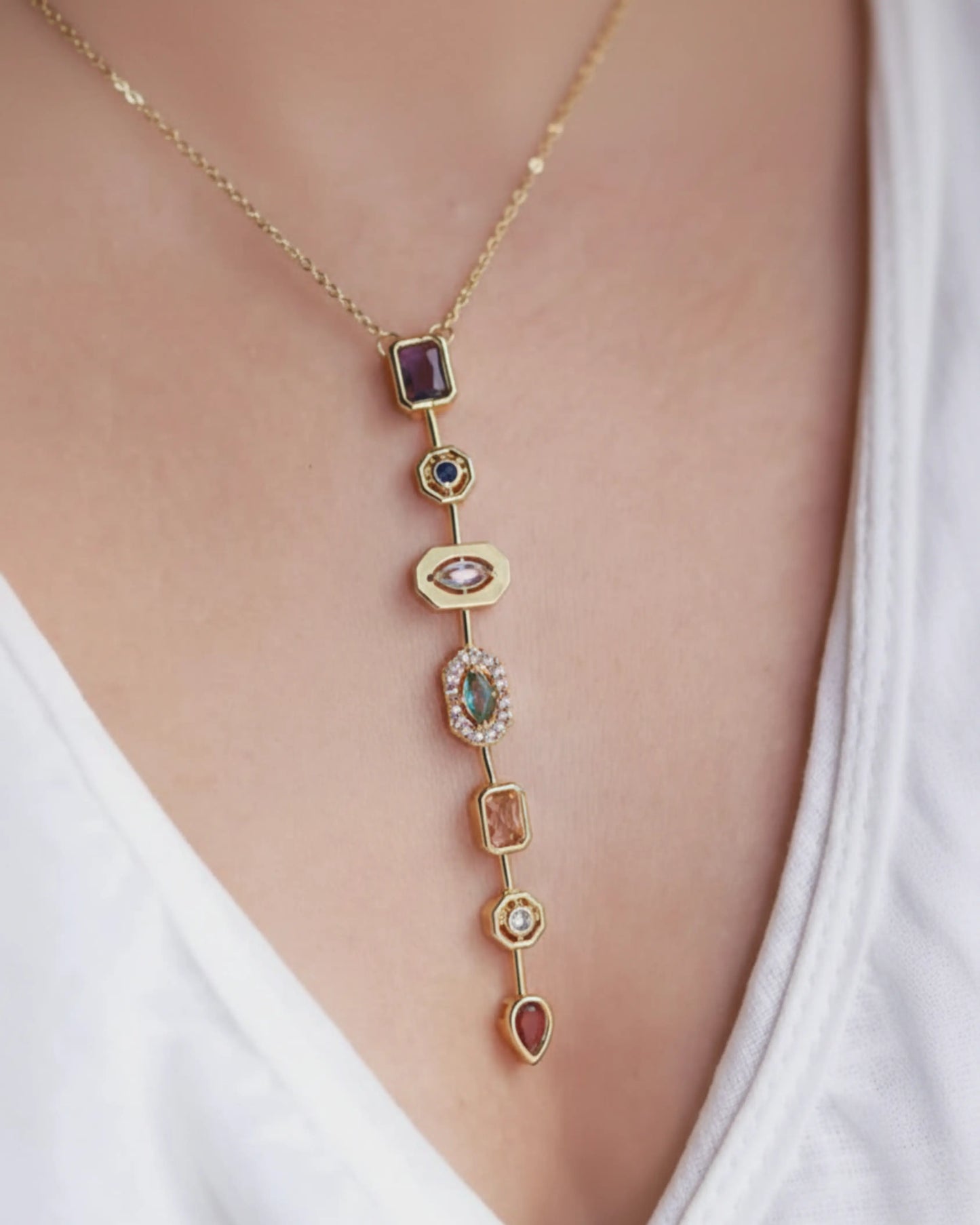 Celestial Drops Necklace Zestro