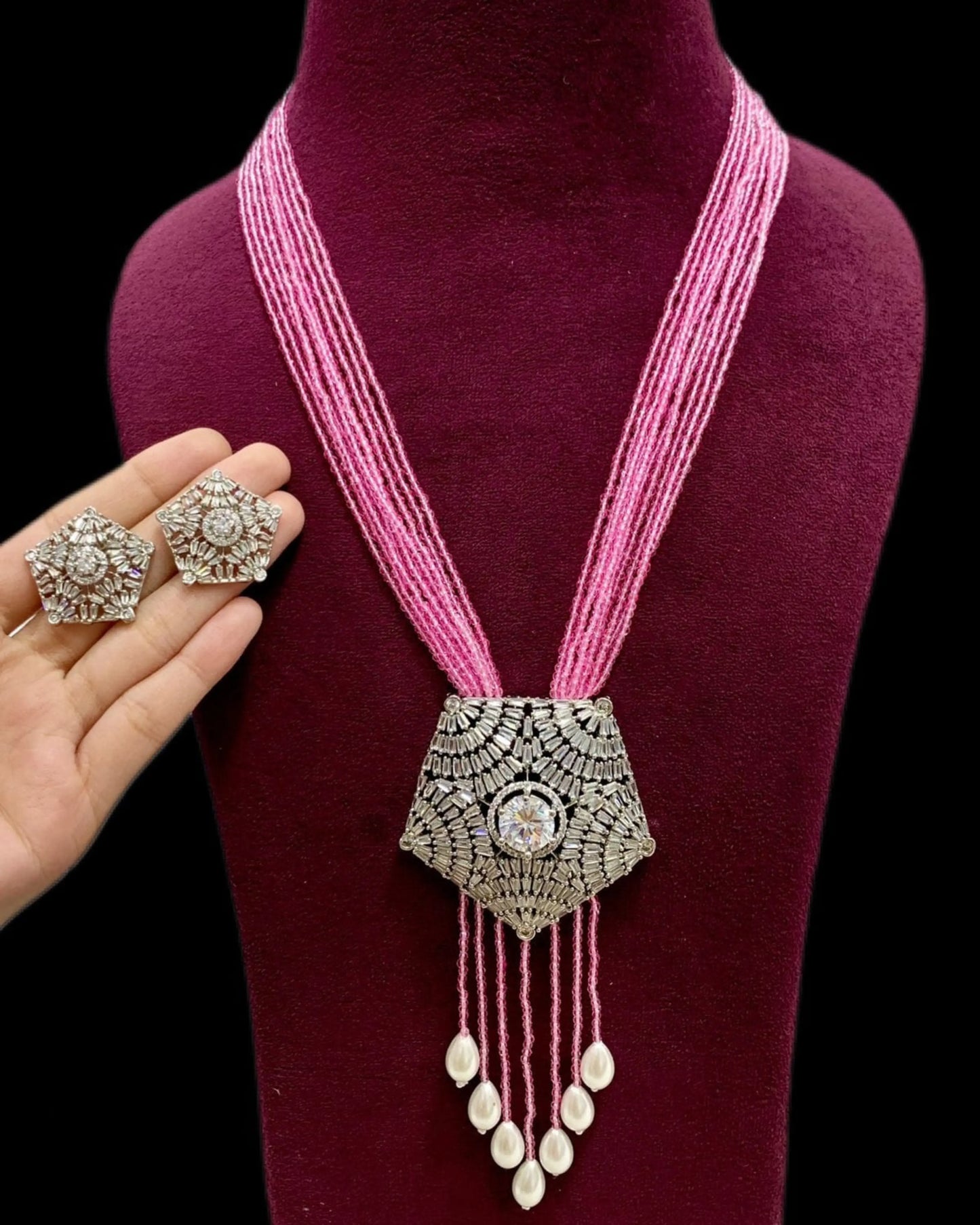 Chandrika Necklace Set Zestro