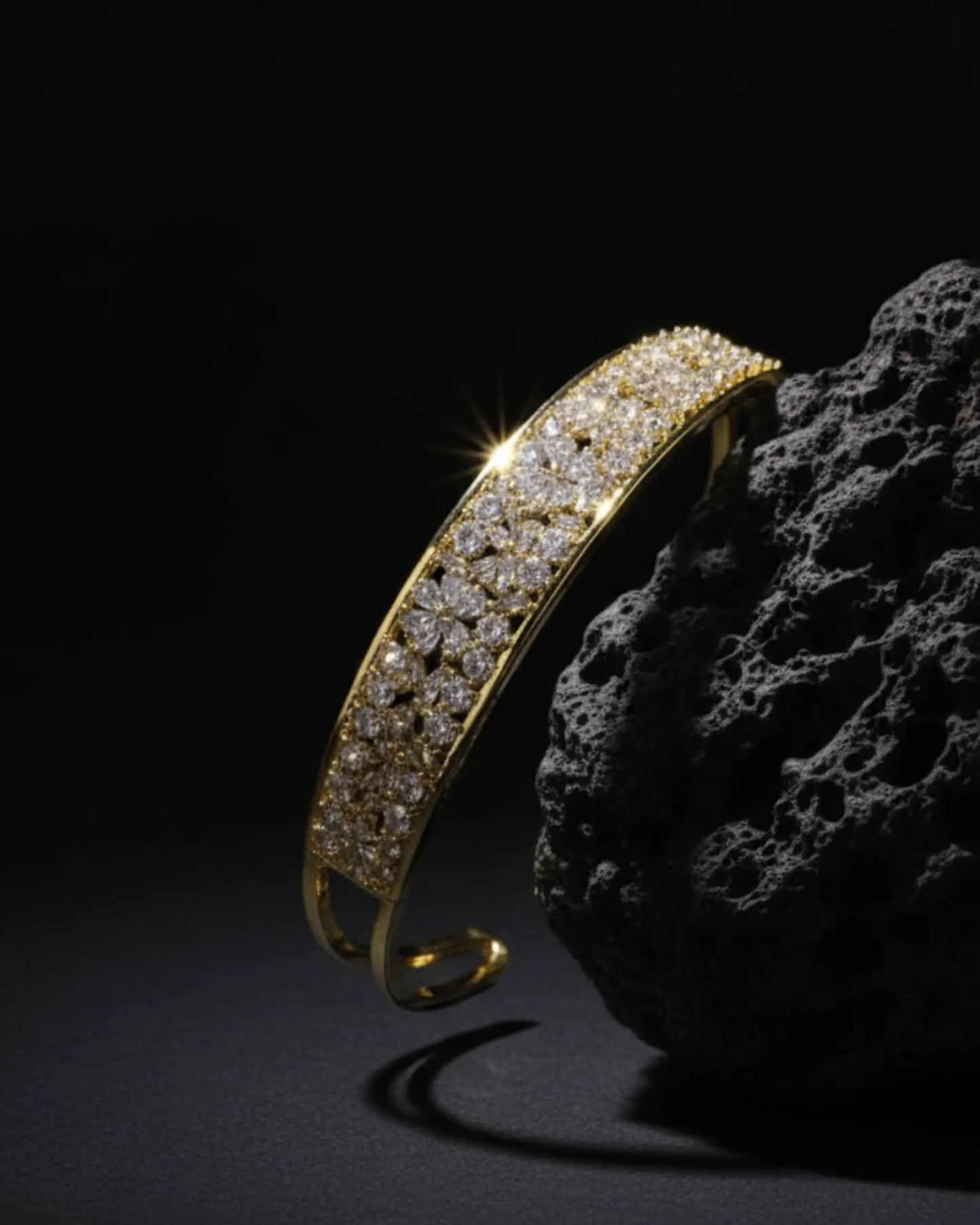 Crystal Royale Cuff Bracelet Zestro