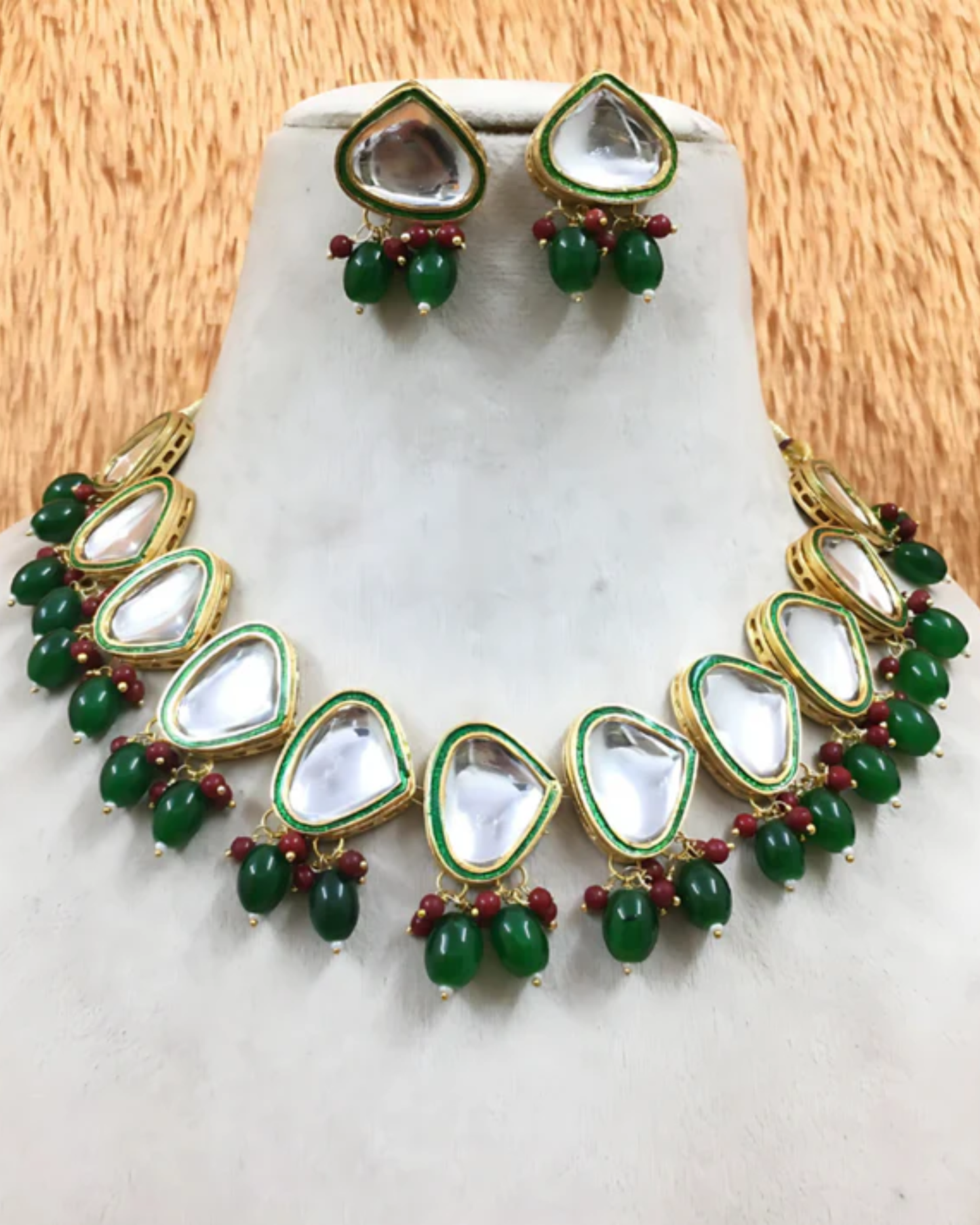Kundan Drop Necklace