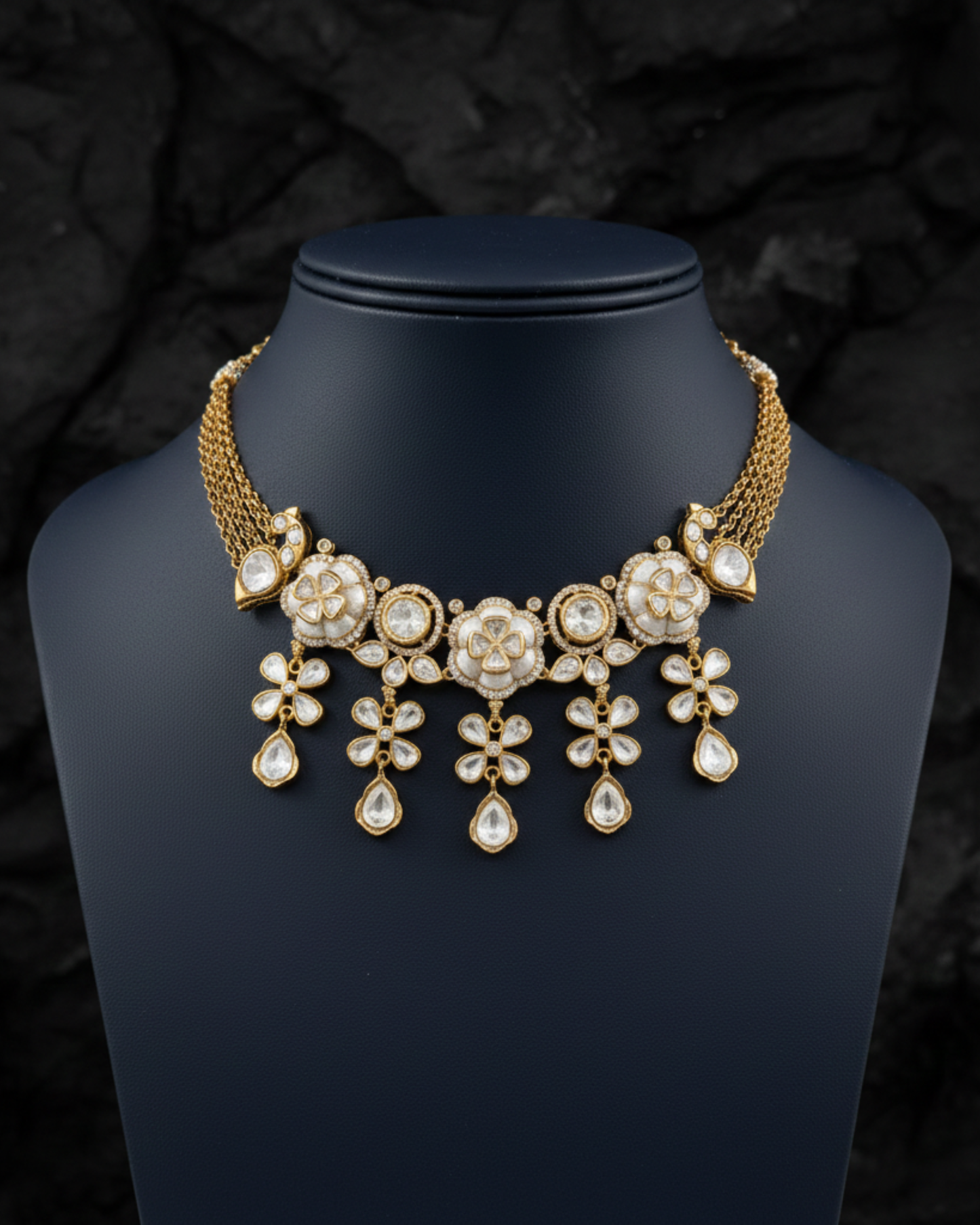 Meher Floral Drop Set