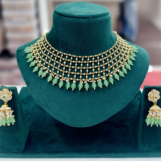Pearl Jaal Set