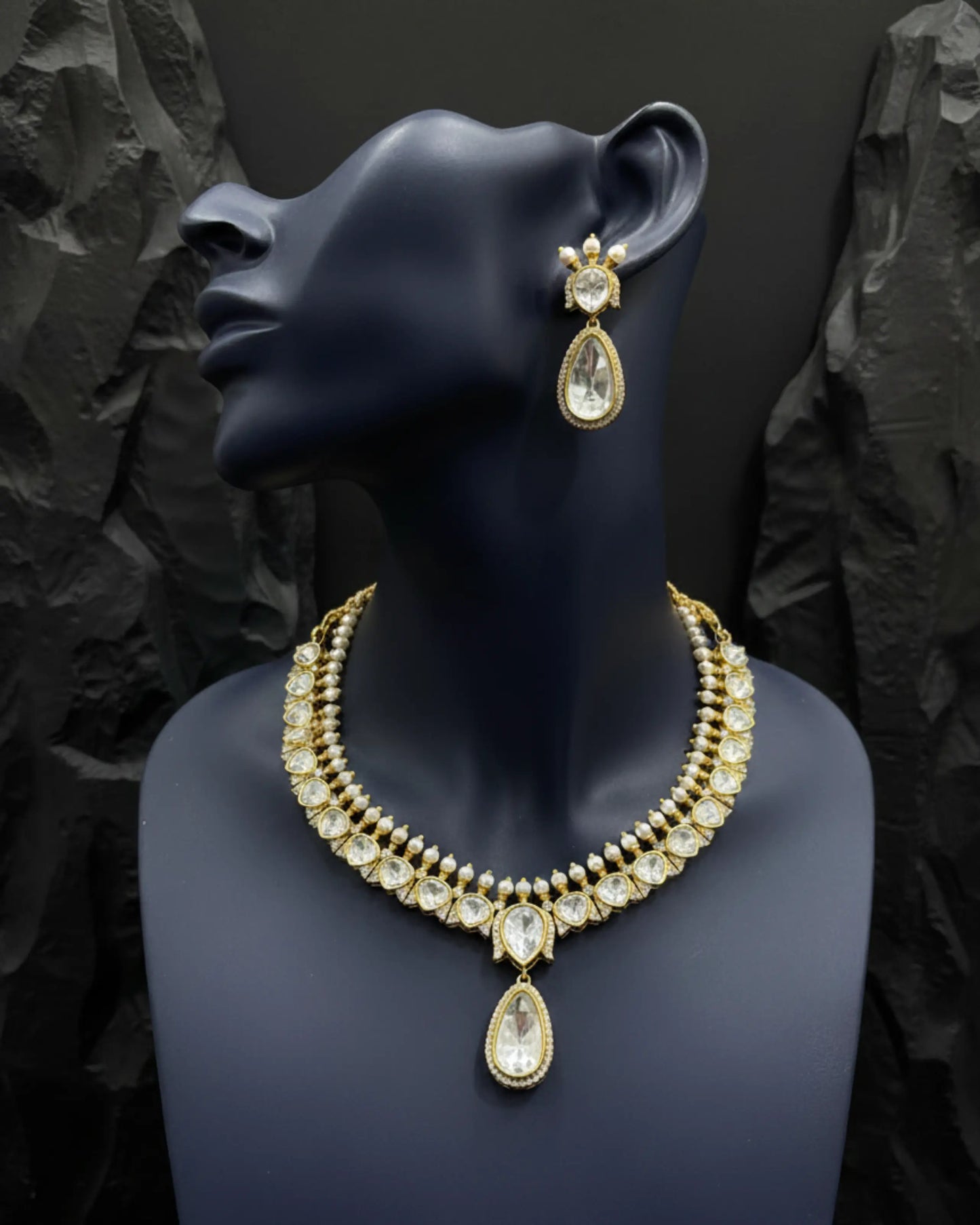 Pragya Kundan Necklace Set Zestro