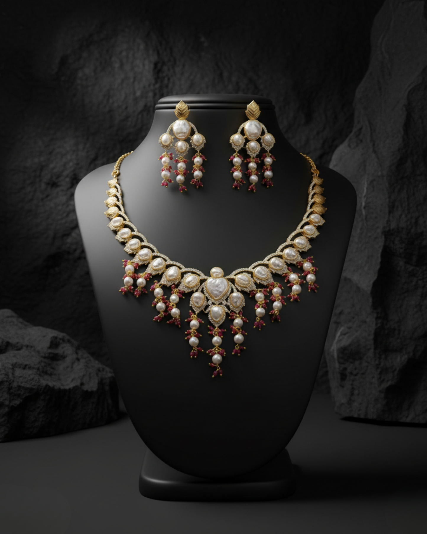 The Ruby Blossom Garland
