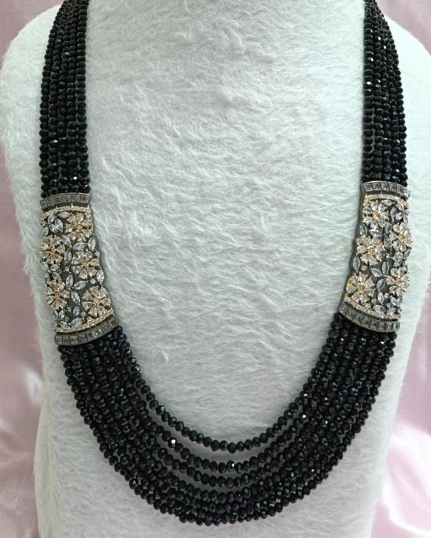 Ruhi Onyx Mala Set