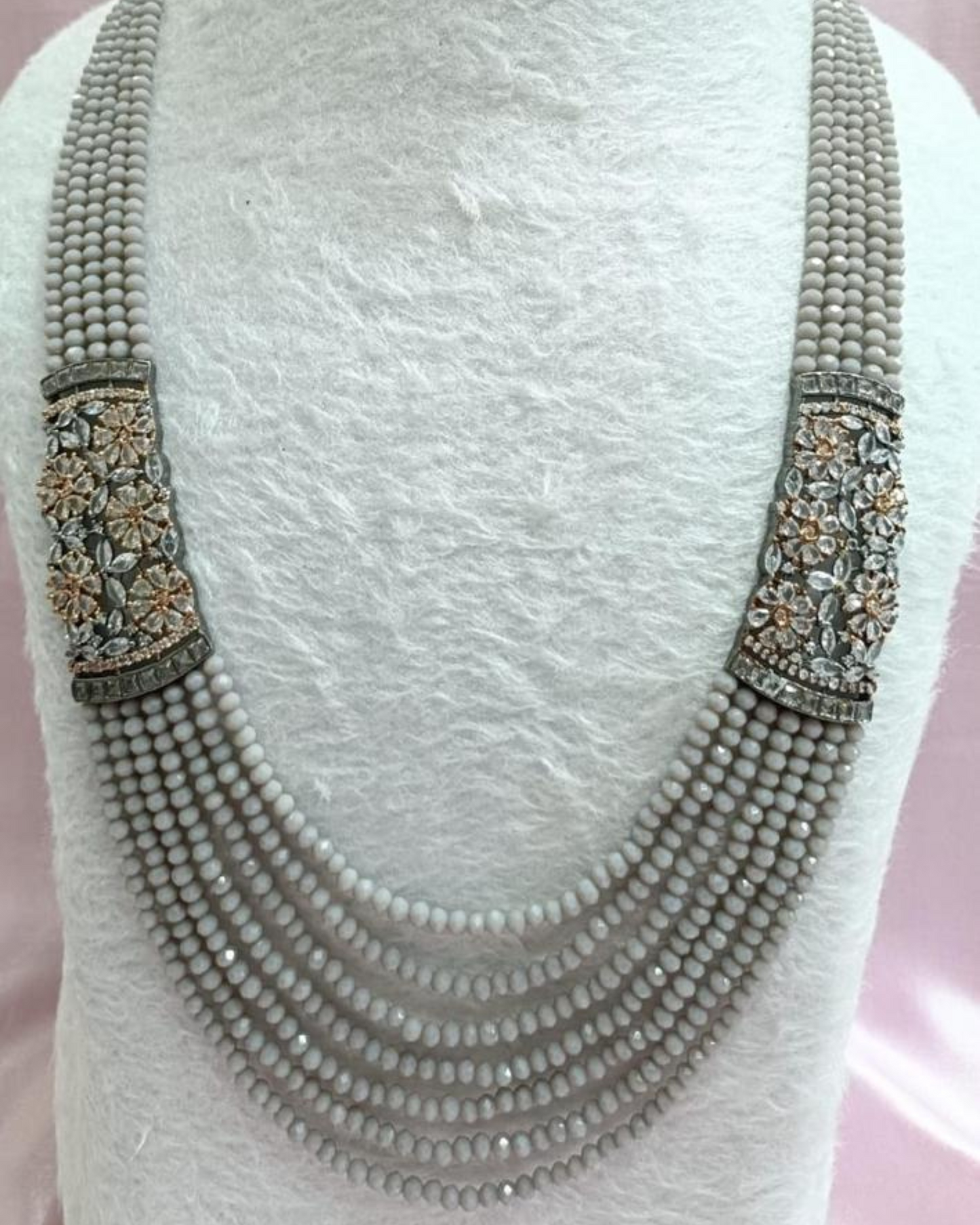 Ruhi Onyx Mala Set