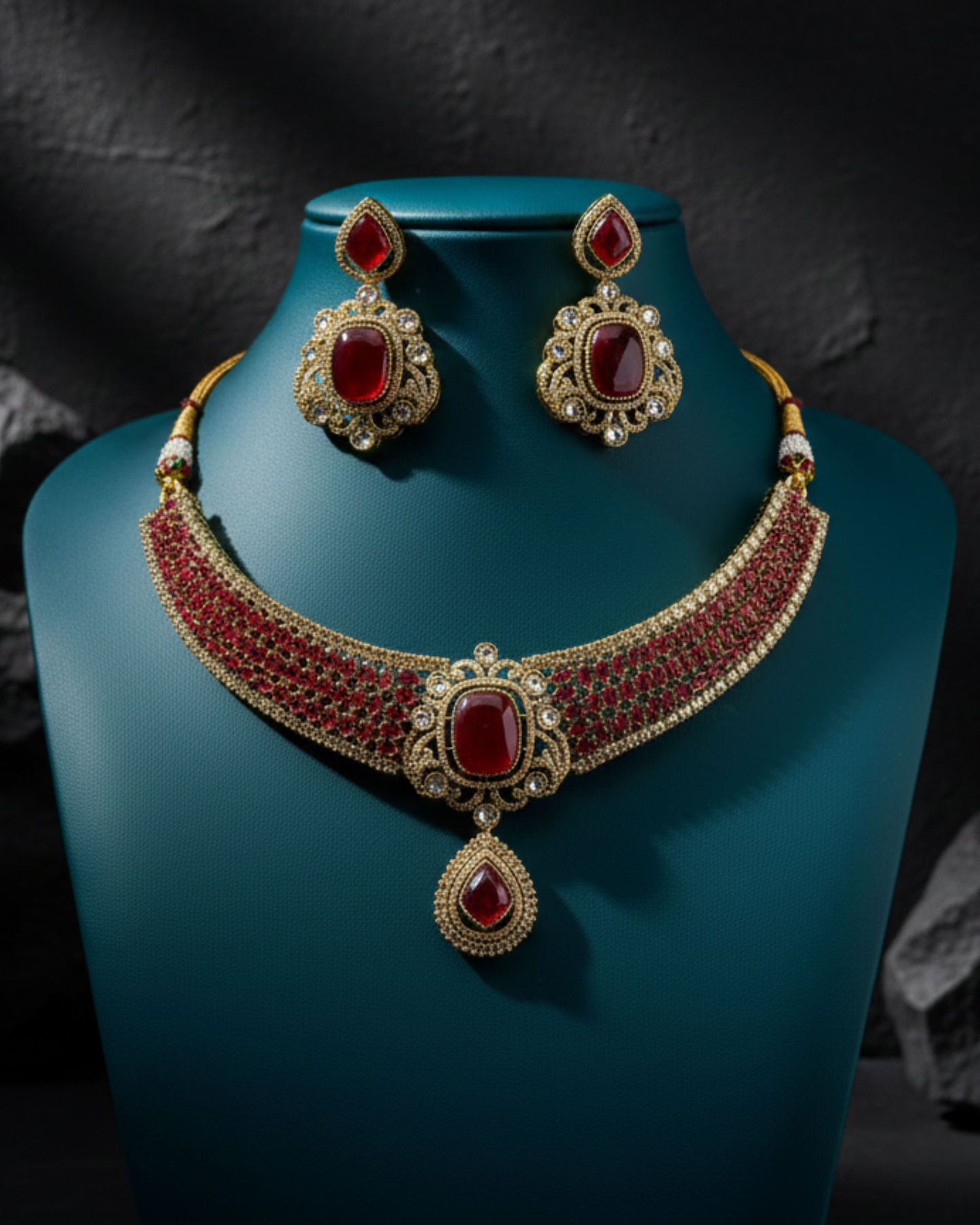 Scarlet Necklace Set