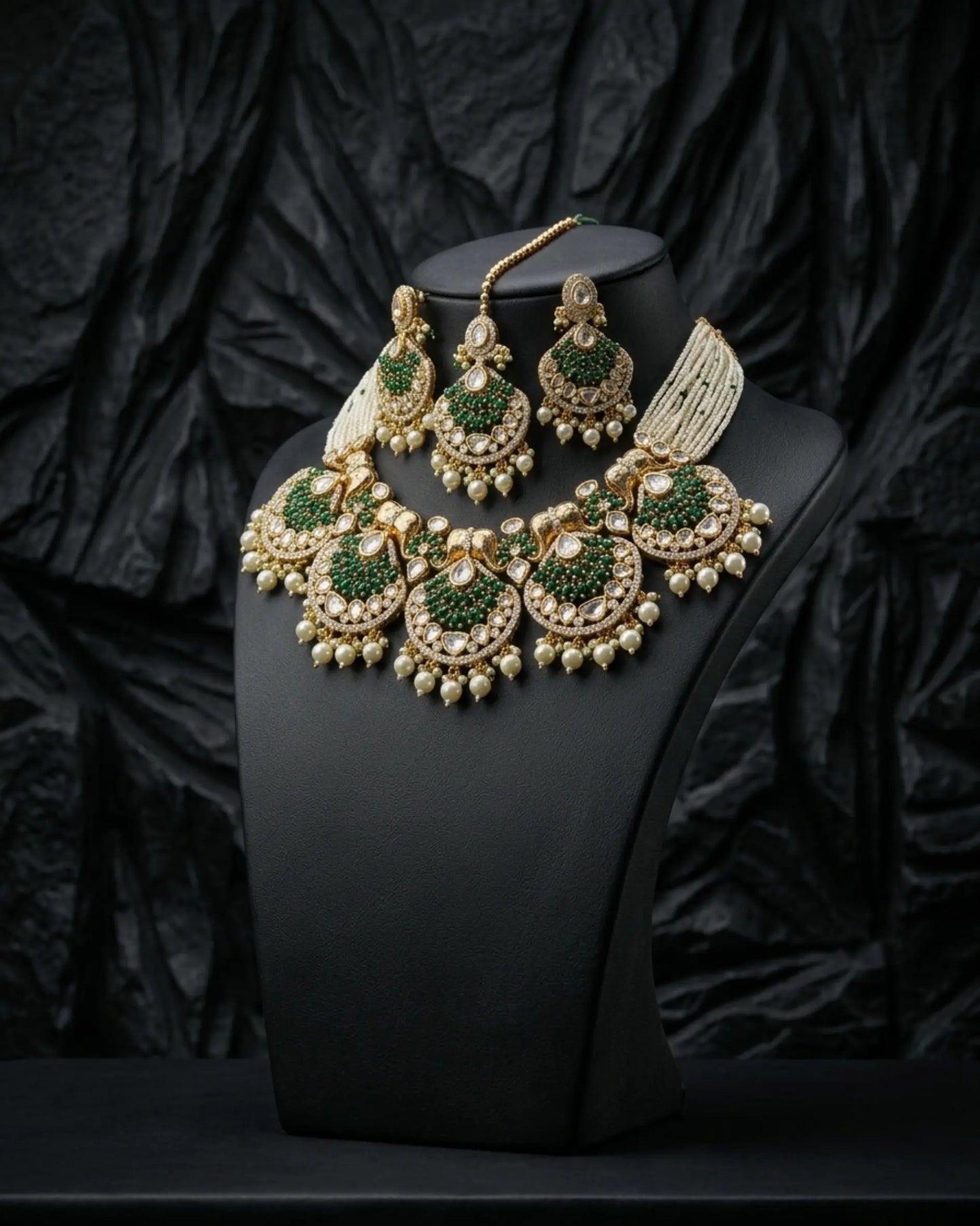 Shree Pearl Necklace Set Zestro
