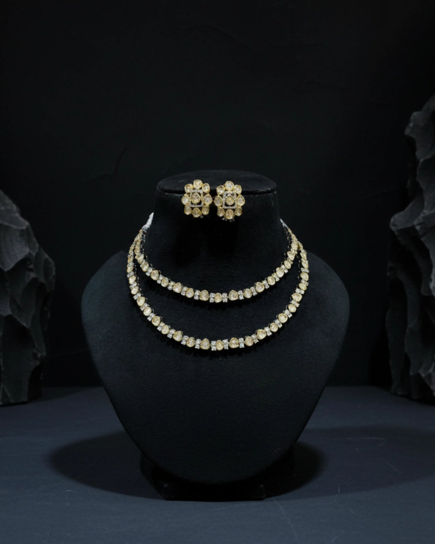Two Layered Glint Royale Set Zestro