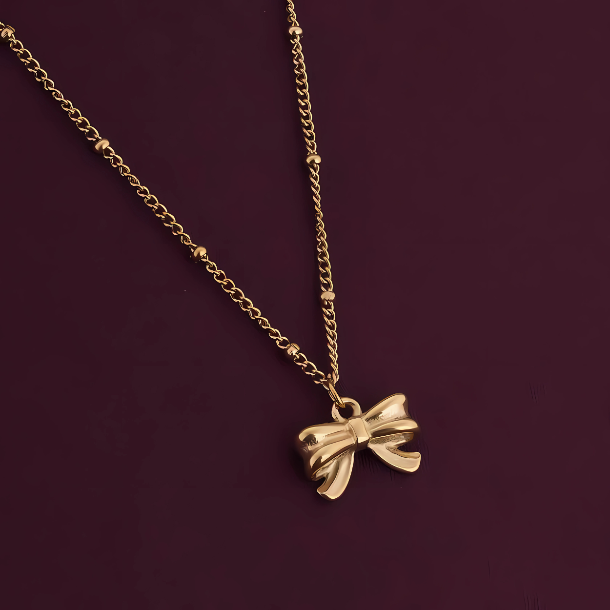 Bella Bow Necklace