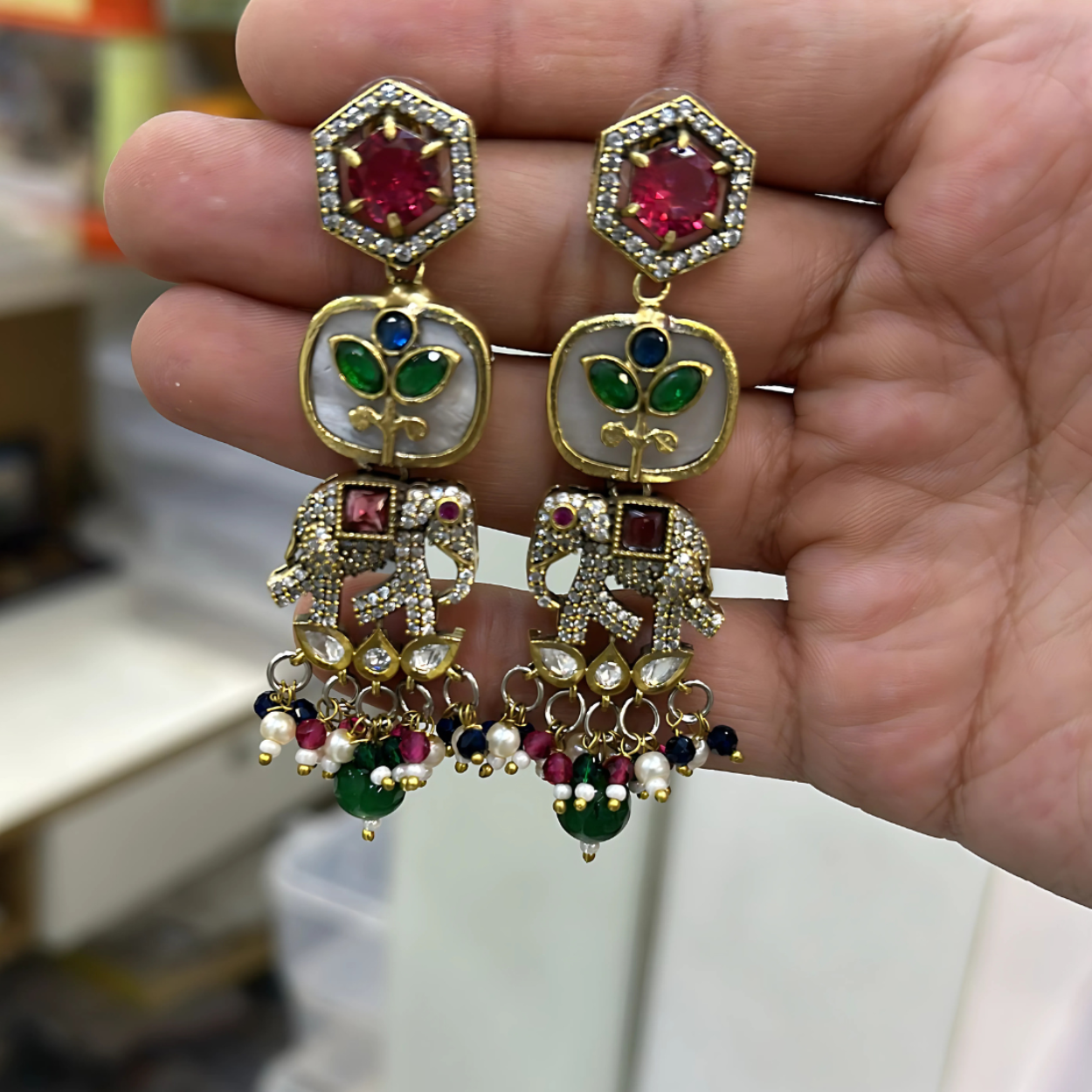 Gaj Shringaar Earrings
