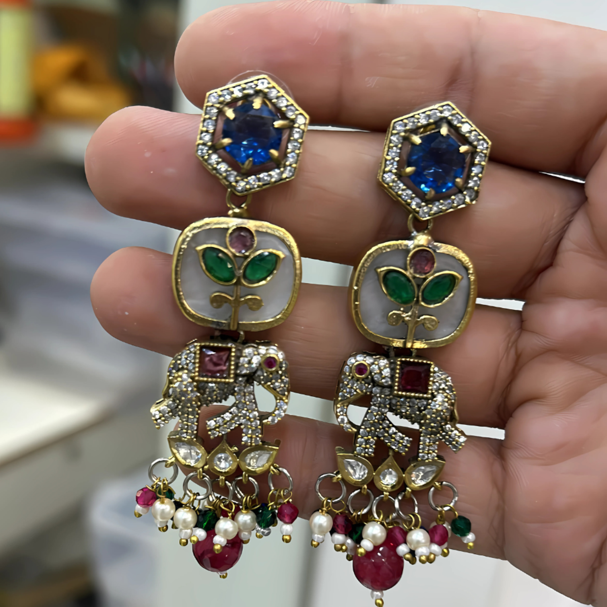 Gaj Shringaar Earrings
