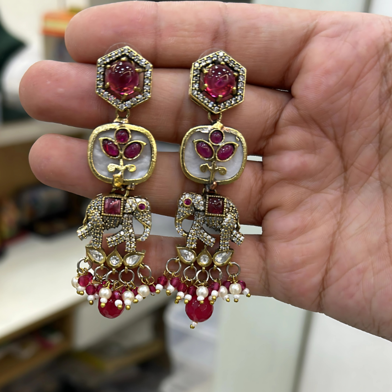 Gaj Shringaar Earrings