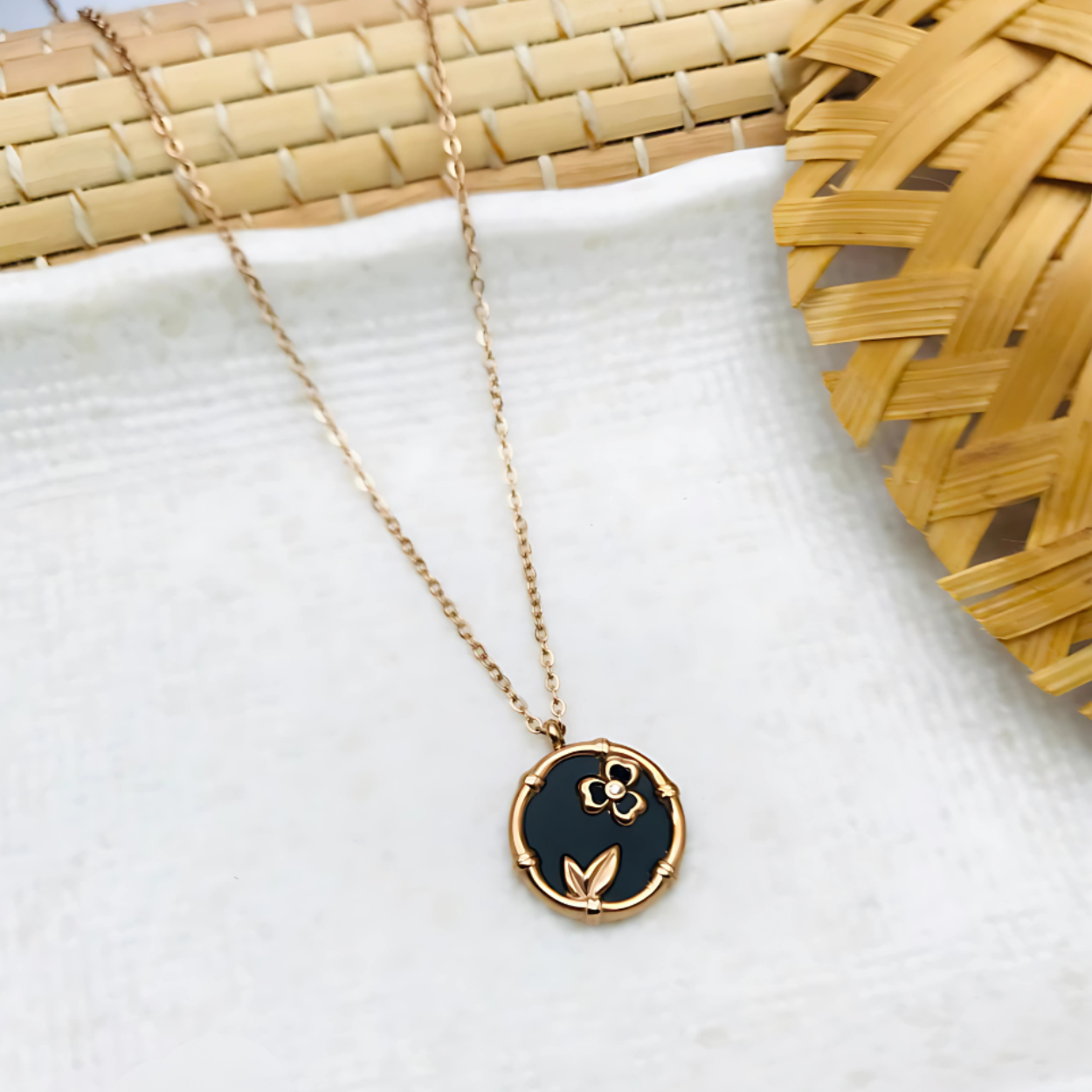 Midnight Bloom Pendant
