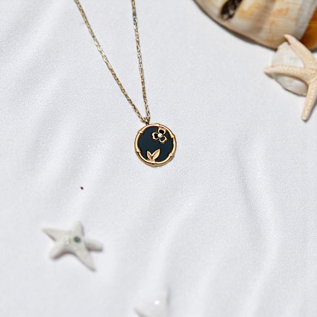 Midnight Bloom Pendant