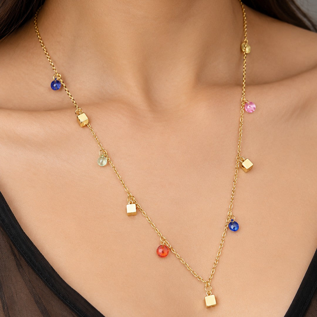 Prism Lock Necklace