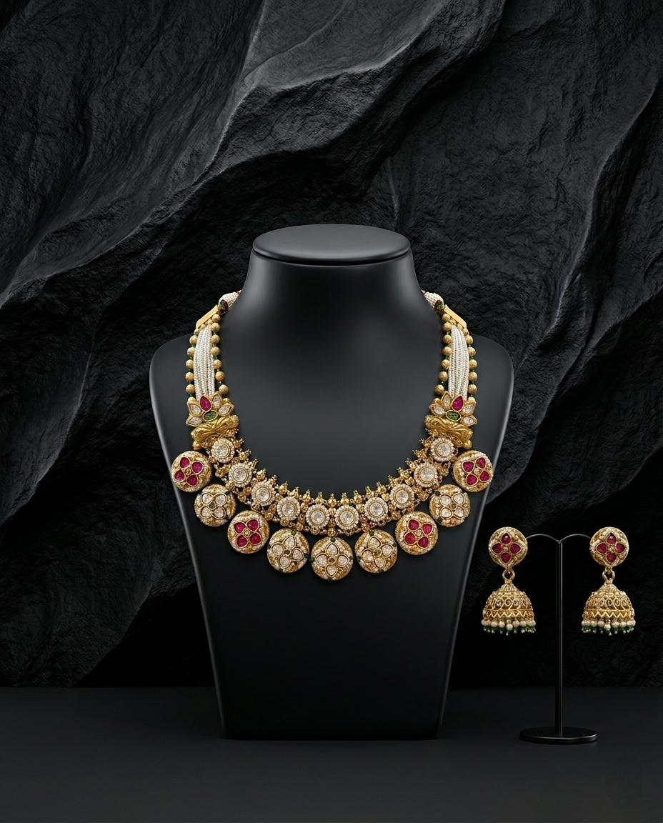 Aarivya Heritage Necklace Set