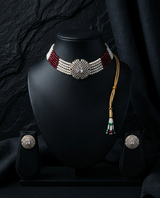 Nooréa Pearl Choker