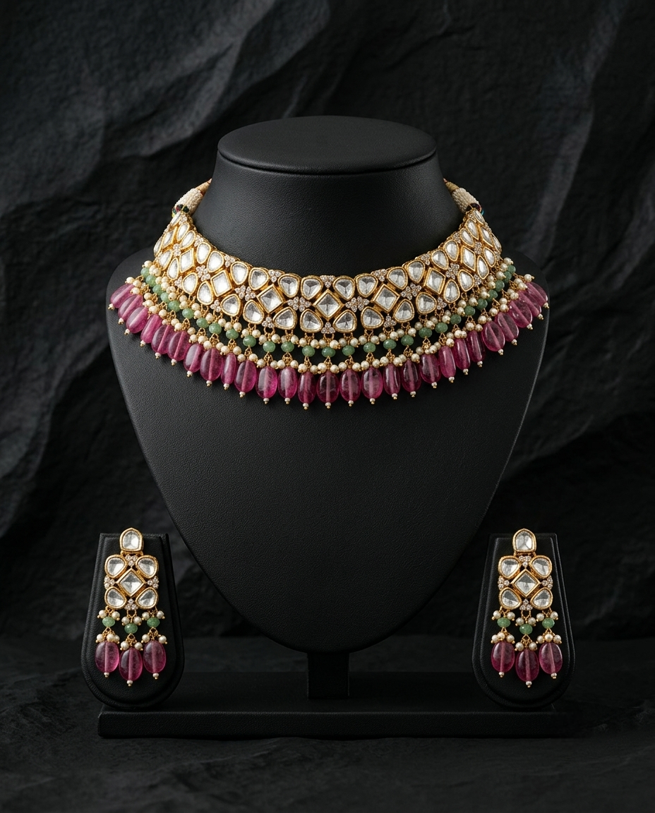 Yashasvi Choker Necklace Set